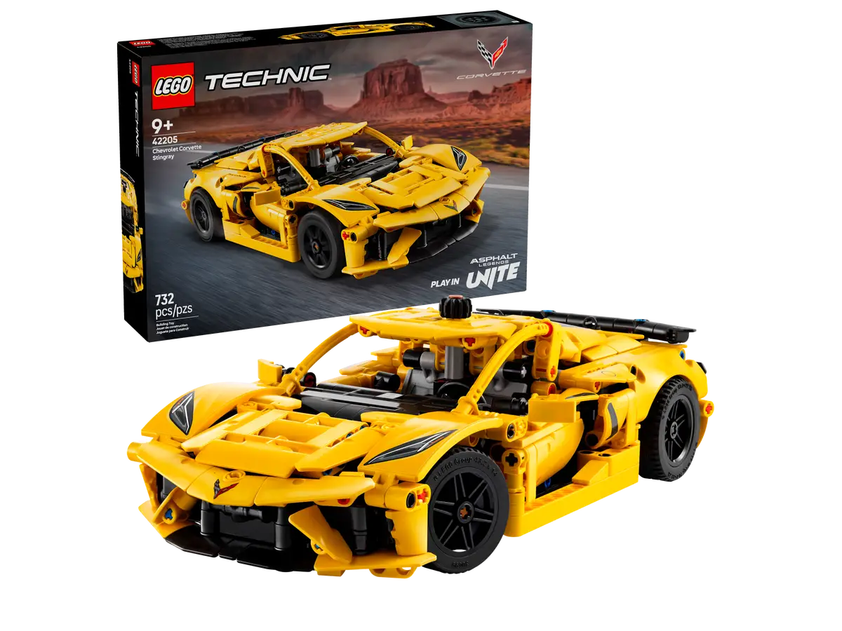 LEGO TECHNIC 42205 CHEVROLET CORVETTE STINGRAY