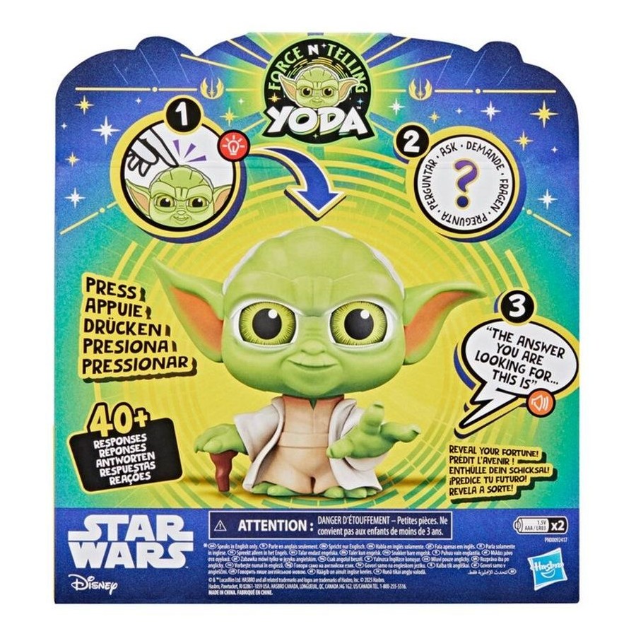 STAR WARS - FORCE N TELLING YODA - Toyworld Frankston