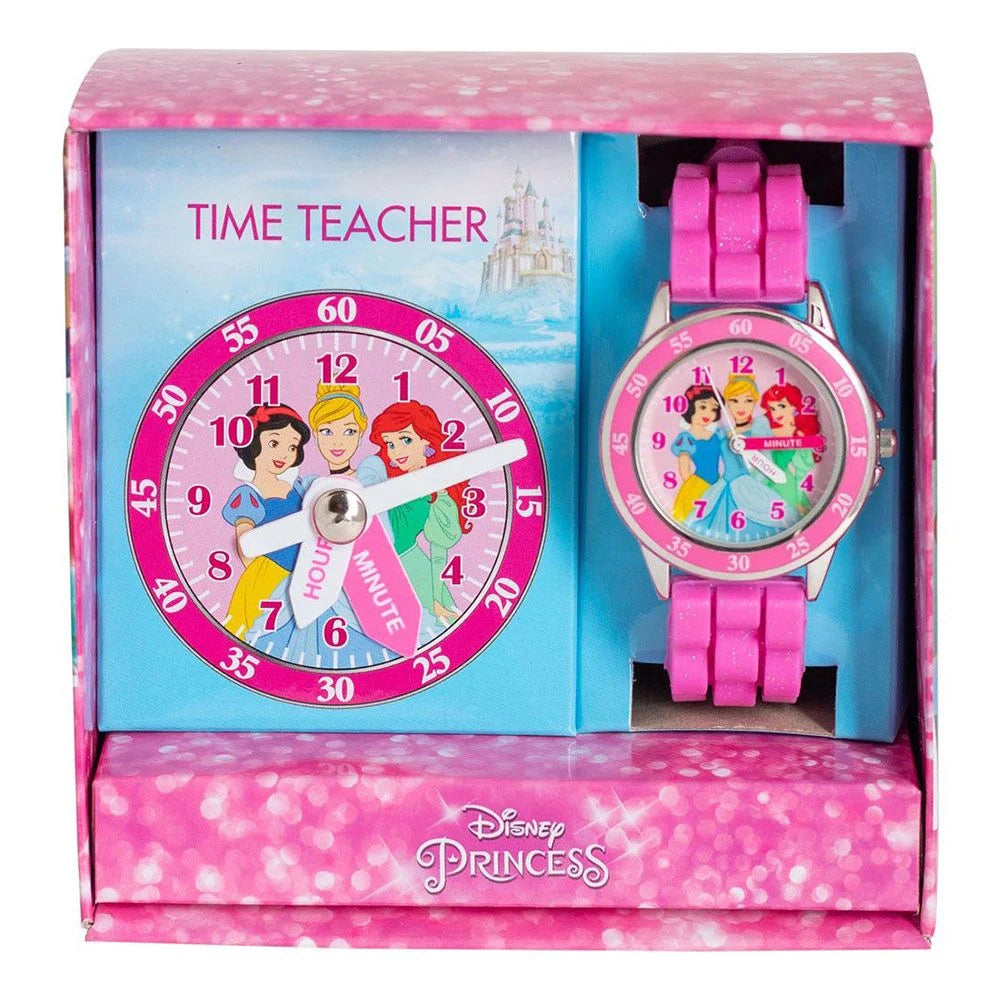 DISNEY PRINCESS - TIME TEACHER WATCH - Toyworld Frankston