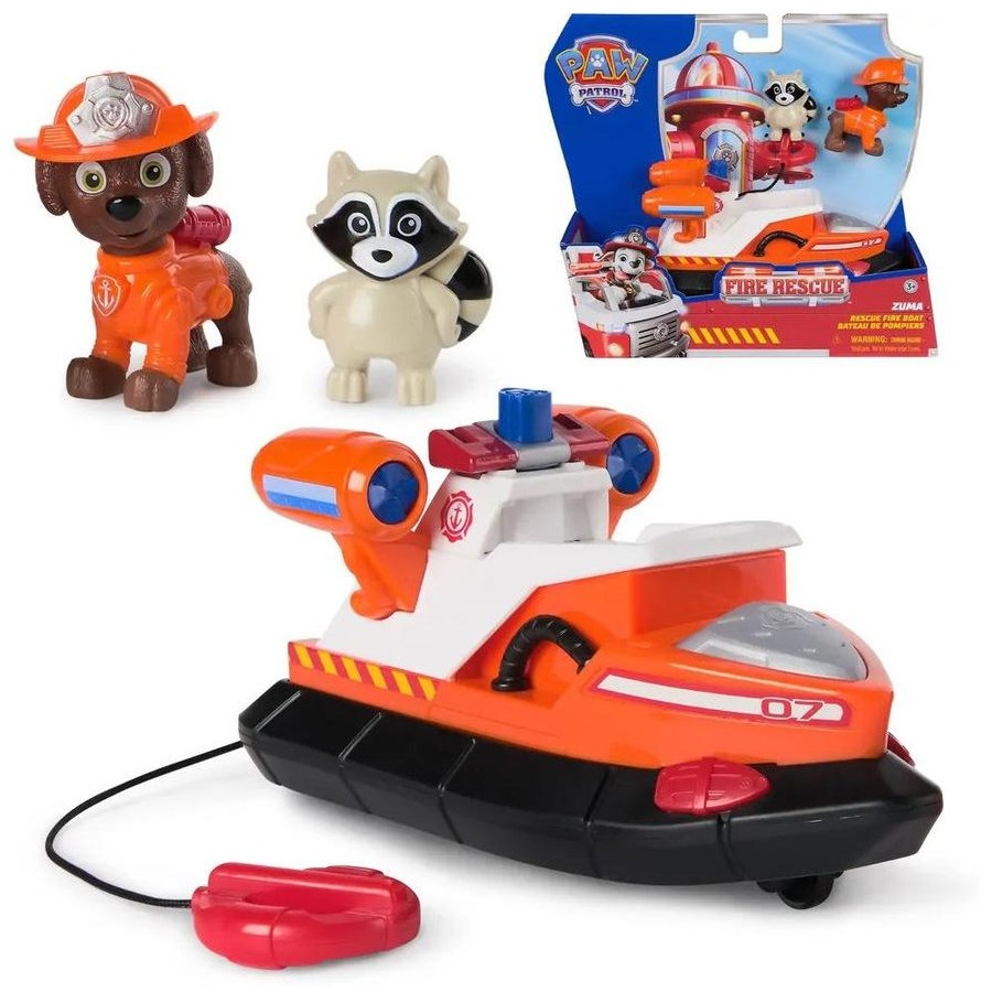 PAW PATROL FIRE RESCUE - ZUMA RESCUE FIRE BOAT
