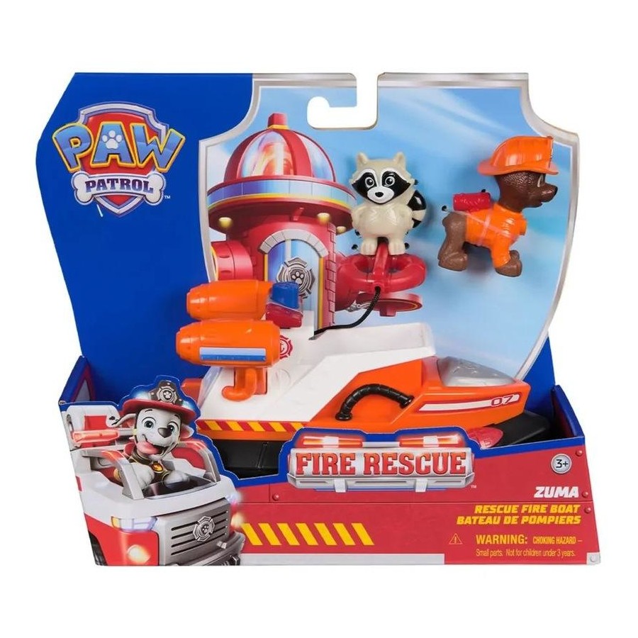 PAW PATROL FIRE RESCUE - ZUMA RESCUE FIRE BOAT