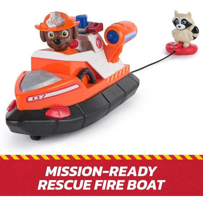 PAW PATROL FIRE RESCUE - ZUMA RESCUE FIRE BOAT
