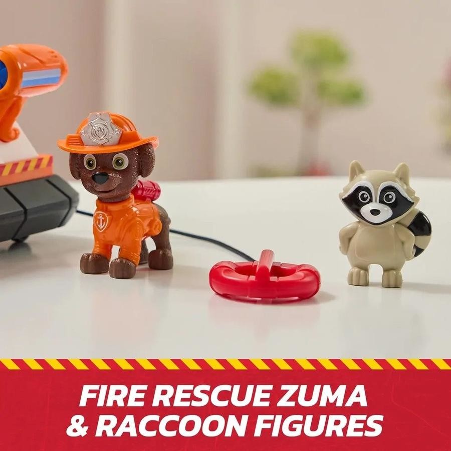 PAW PATROL FIRE RESCUE - ZUMA RESCUE FIRE BOAT