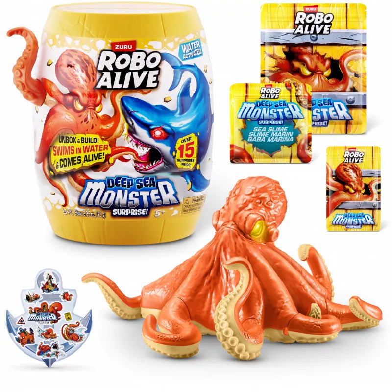 ZURU ROBO ALIVE DEEP SEA MONSTER SURPRISE - Toyworld Frankston