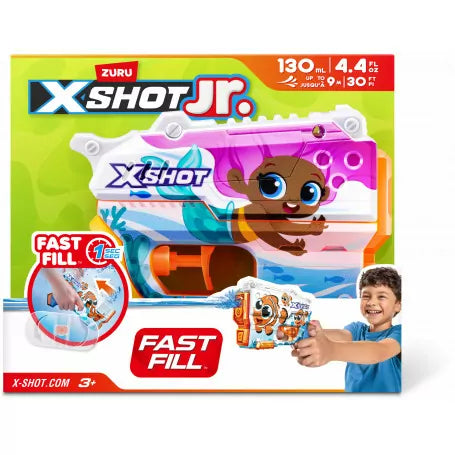 ZURU - XSHOT FAST FILL WATER GUN - MERMAID - Toyworld Frankston