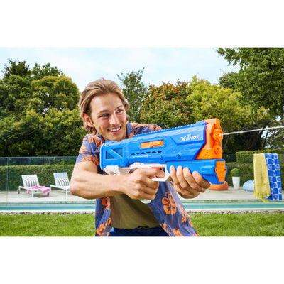 ZURU XSHOT FAST FILL MOTOR SOAKERS - HYDRA PULSE BLUE - Toyworld Frankston