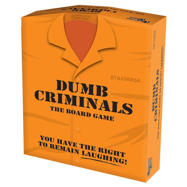 DUMB CRIMINALS BOARD GAME - Toyworld Frankston