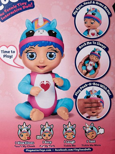 TINY TOES INTERACTIVE DOLL - Toyworld Frankston