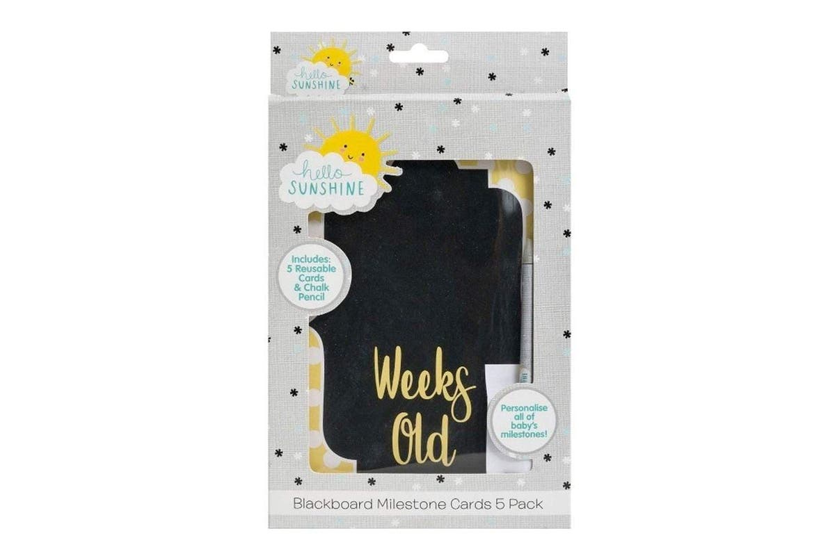 HELLO SUN SHINE CHALKBOARD MILESTONE | Toyworld Frankston | Toyworld Frankston