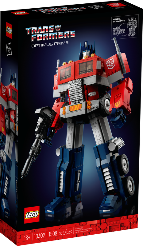 LEGO 10302 - TRANSFORMERS - OPTIMUS PRIME - Toyworld Frankston