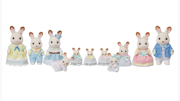 SYLVANIAN FAMILIES CHOCOLATE RABBIT CELEBRATION SET