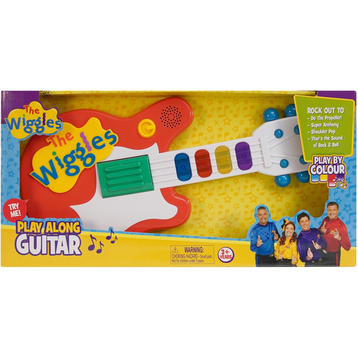 THE WIGGLES ELECTRONIC GUITAR - Toyworld Frankston
