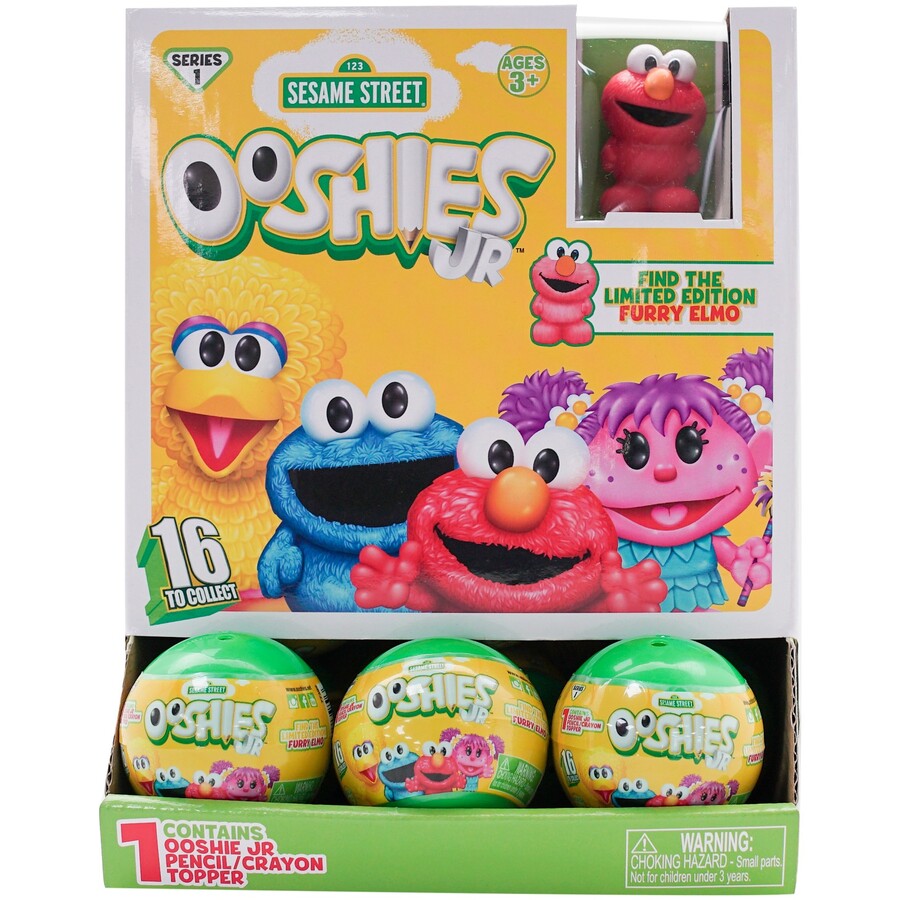 JUNIOR OOSHIES SESAME STREET