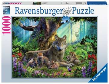 RAVENSBURGER - WOLVES IN THE FOREST 1000PC