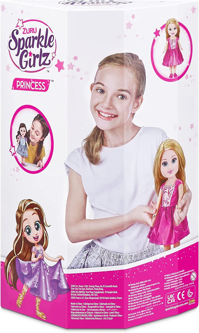 SPARKLE GIRLZ 13" PRINCESS TODDLER DOLLS ASSORTMENT - Toyworld Frankston