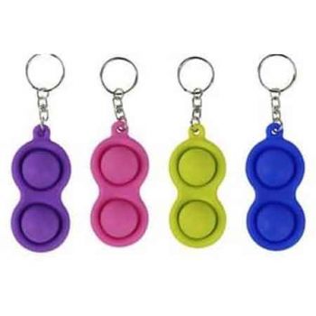2 DOT SILICON SENSORY FIDGET TOY ASSORTED - Toyworld Frankston