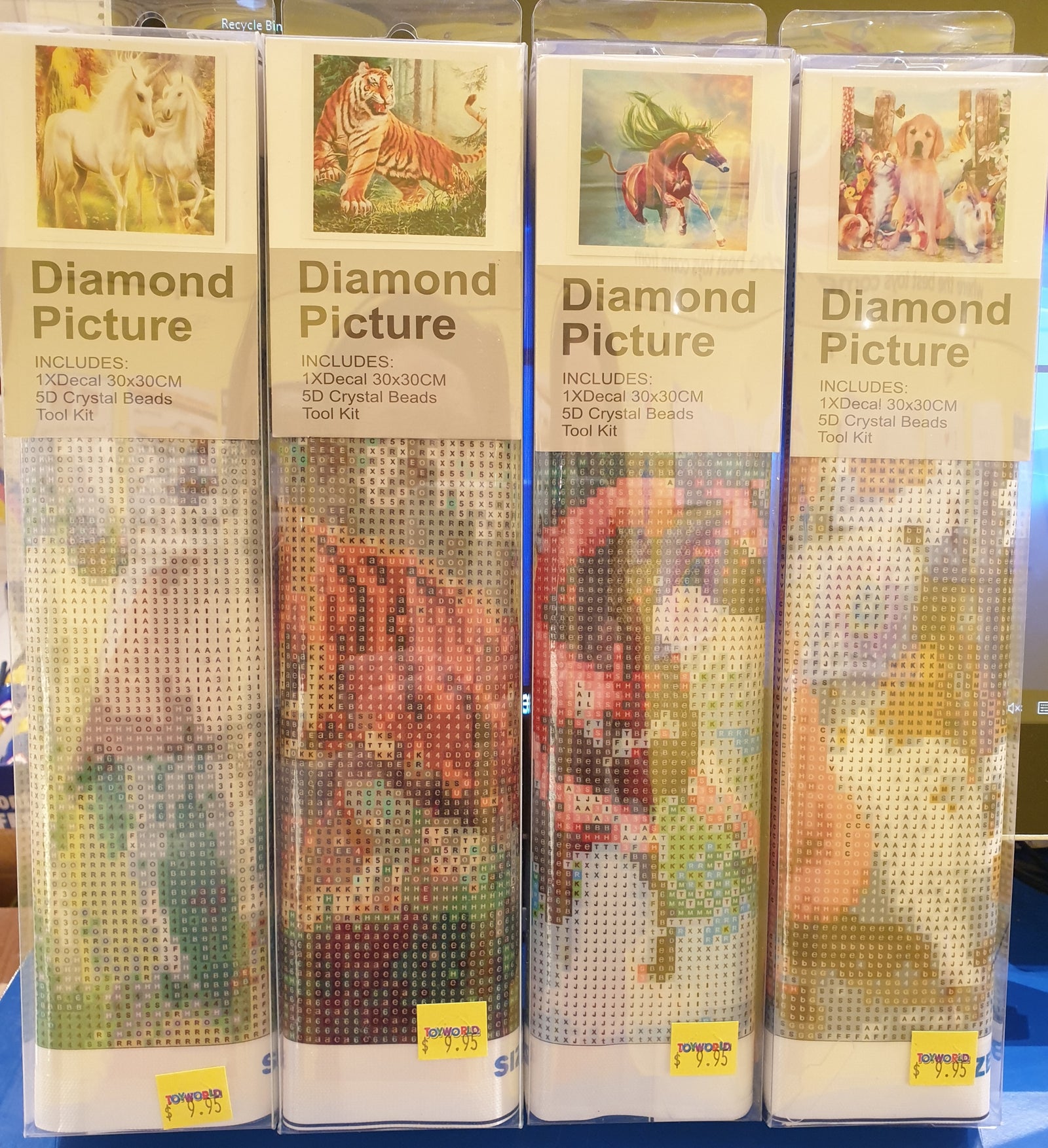 5D DIAMOND ART KITS 30CMX30CM - Toyworld Frankston