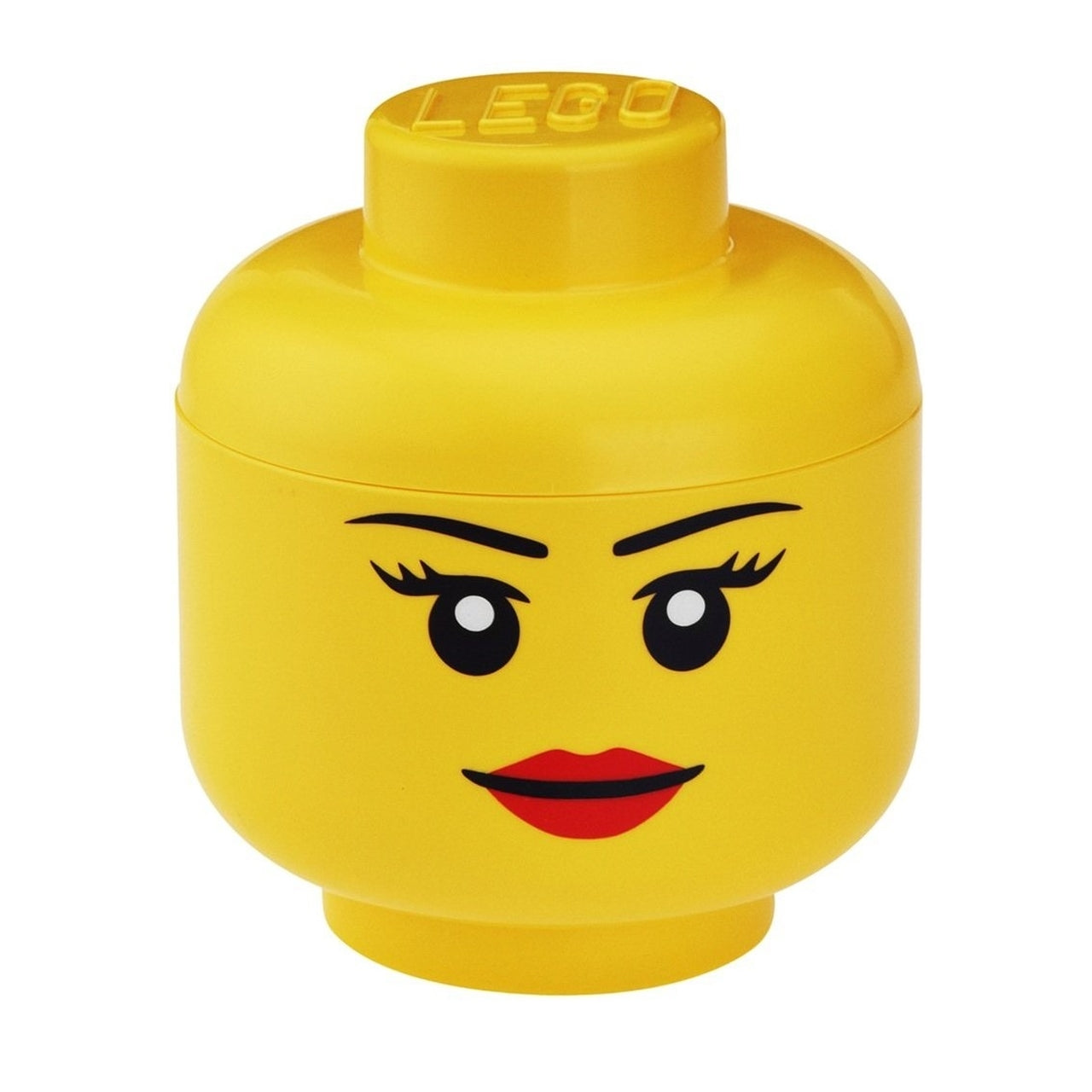 LEGO LARGE STORAGE HEAD GIRL - Toyworld Frankston
