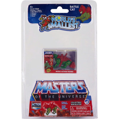 WORLDS SMALLEST MASTERS OF THE UNIVERSE MICROACTION FIGS ASSORTED - Toyworld Frankston