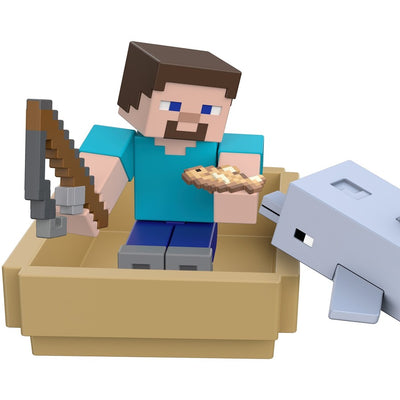 MINECRATT TREASURE HUNT ADVENTURE PACK FIGURES - Toyworld Frankston