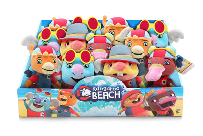 KANGAROO BEACH 8" PLUSH TOY - NEVILLE - Toyworld Frankston