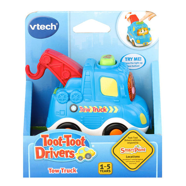 VTECH TOOT TOOT DRIVERS VEHICLE ASSORTMENT - TOW TRUCK - Toyworld Frankston
