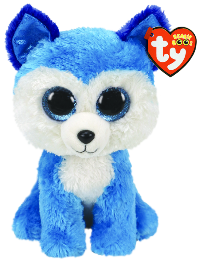 BEANIE BOOS PRINCE BLUE HUSKY MEDIUM - Toyworld Frankston