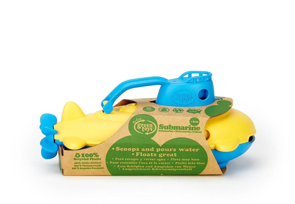 GREEN TOYS - SUBMARINE - BLUE CABIN - Toyworld Frankston