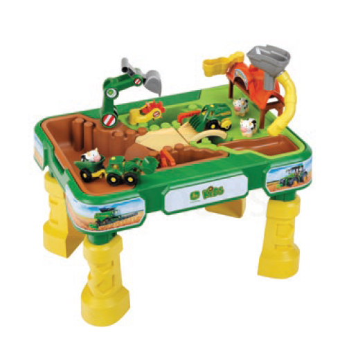 JOHN DEERE FARM - SAND AND WATER PLAY TABLE 2 IN1 - Toyworld Frankston