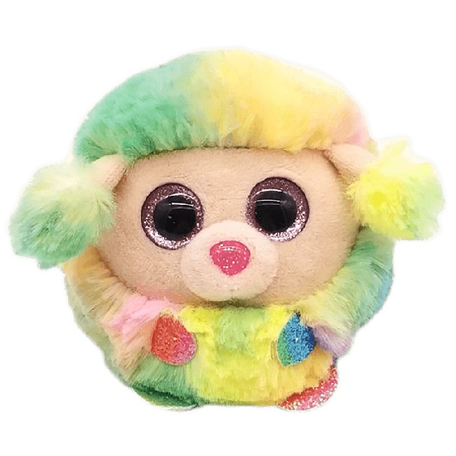 TY PUFFIES RAINBOW POODLE - Toyworld Frankston