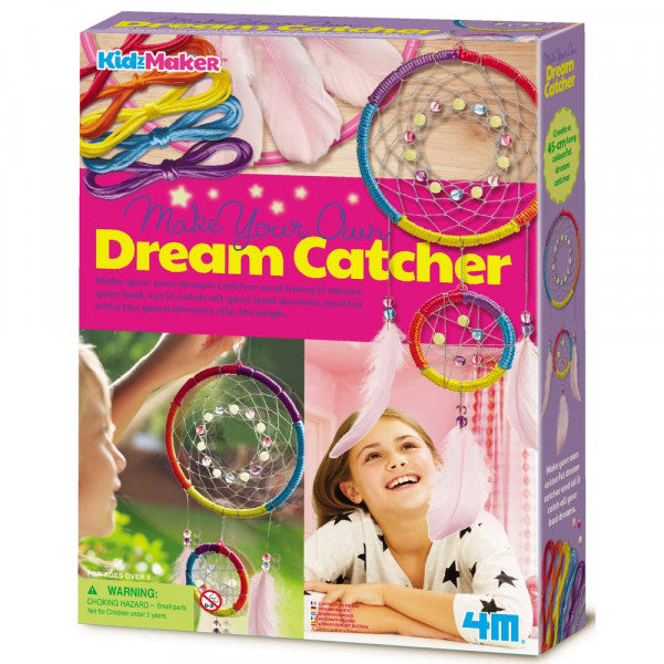 4M KIDZMAKER - MAKE YOUR OWN DREAM CATCHER - Toyworld Frankston