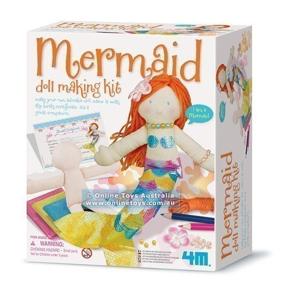 4M MERMAID DOLL MAKING KIT - Toyworld Frankston