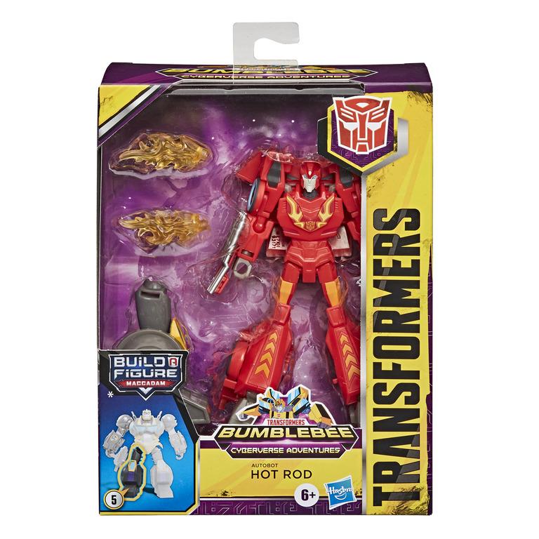 TRANSFORMERS CYBERVERSE DELUXE ASSORTMENT HOT ROD - Toyworld Frankston