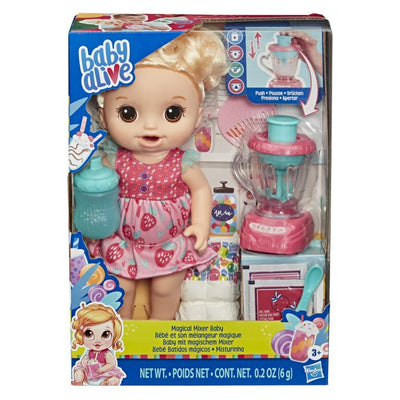BABY ALIVE MAGICAL MIXER BABY STRAWBERRY - Toyworld Frankston