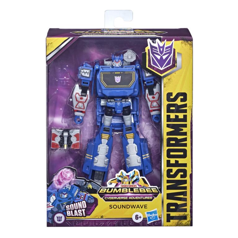 TRANSFORMERS CYBERVERSE DELUXE SOUNDWAVE - Toyworld Frankston