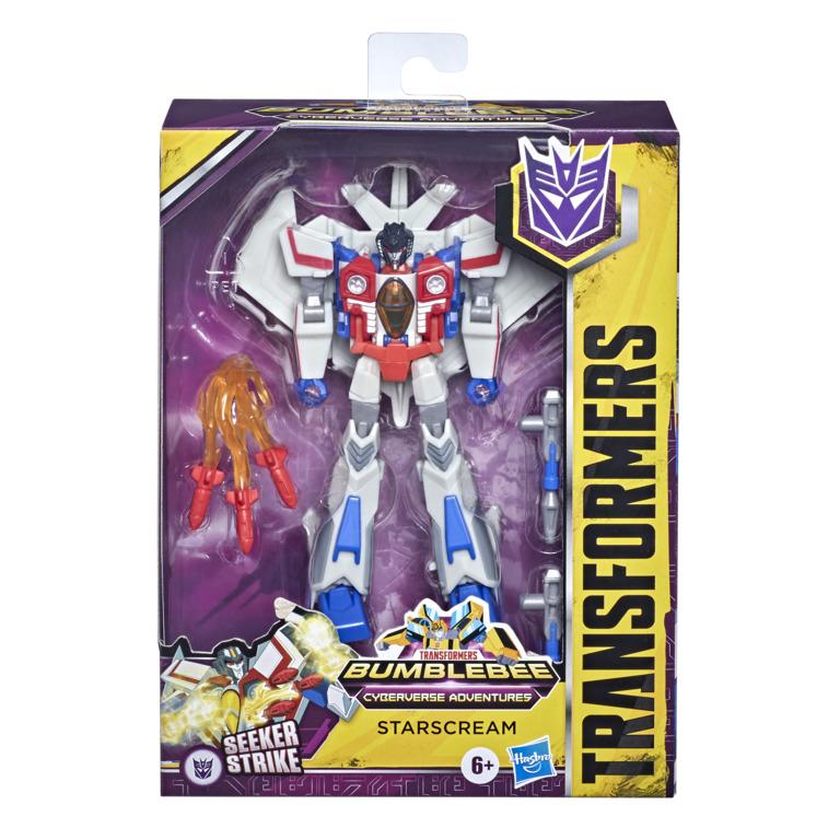 TRANSFORMERS CYBERVERSE DELUXE STARSCREAM - Toyworld Frankston