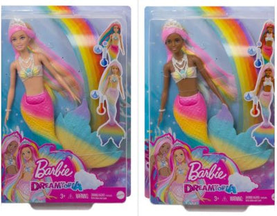 BARBIE DREAMTOPIA RAINBOW MAGIC MERMAID ASSORTMENT - Toyworld Frankston