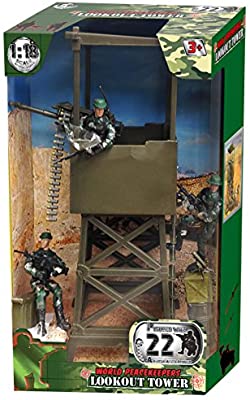 WORLD PEACEKEEPERS LOOKOUT TOWER - Toyworld Frankston