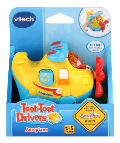 VTECH TOOT TOOT DRIVERS VEHICLE ASSORTMENT - AEROPLANE - Toyworld Frankston