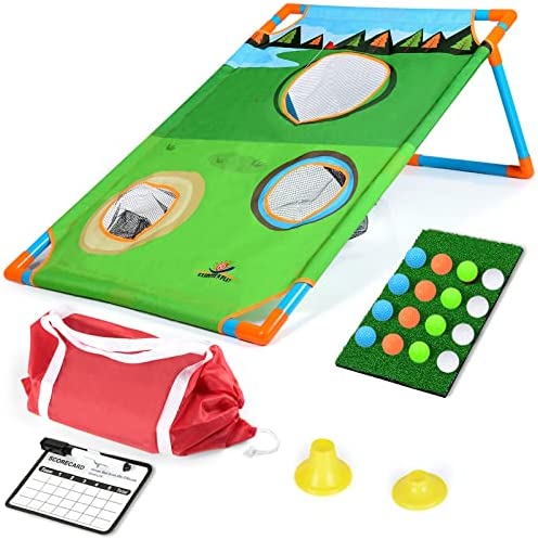 WHAM O 2 IN 1 BACKYARD CORNHOLE GOLF - Toyworld Frankston