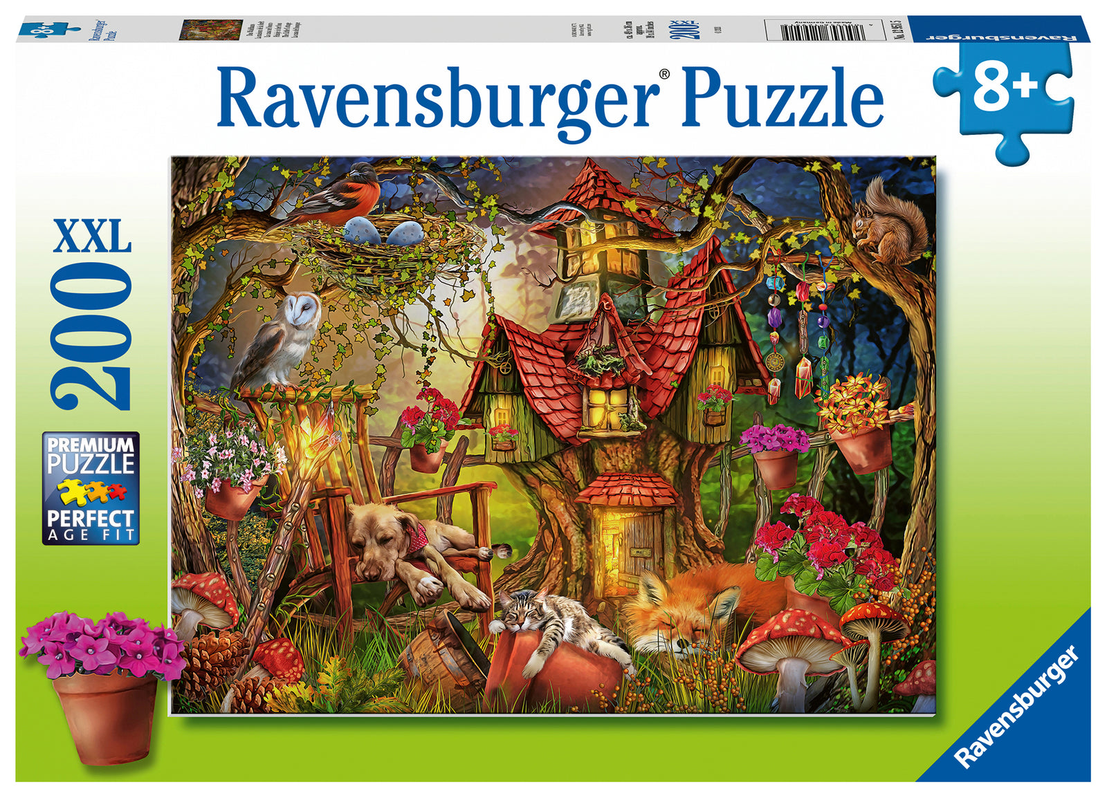 RAVENSBURGER THE LITTLE COTTAGE PUZZLE 200P - Toyworld Frankston