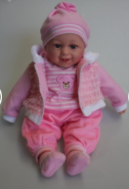 BABY DOLL PINK FLUFFY SOPHIE - Toyworld Frankston