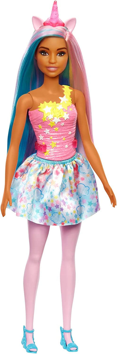 BARBIE DREAMTOPIA UNICORN HORN PINK - Toyworld Frankston