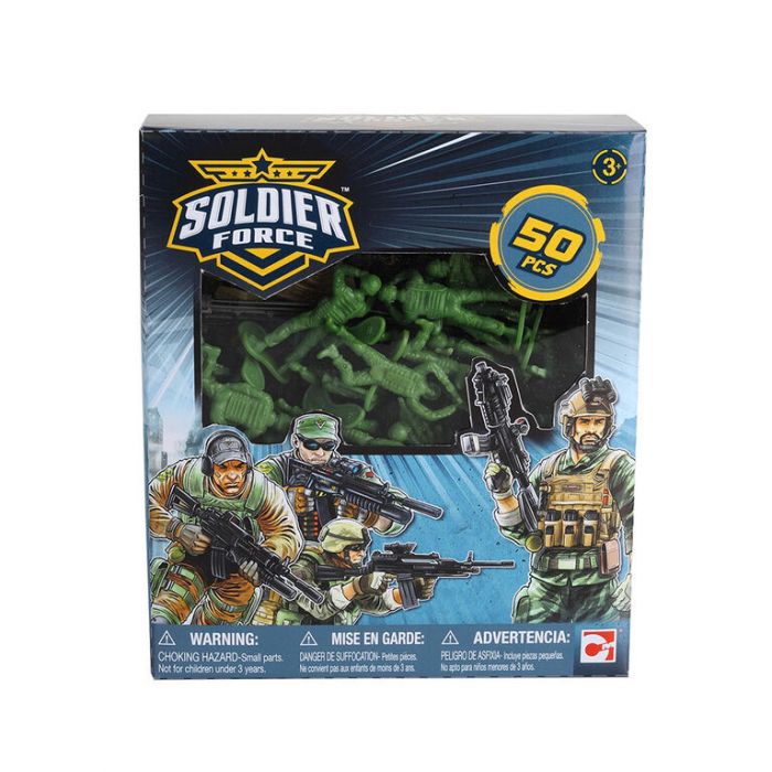 SOLDIER FORCE 50PC PLAYSET - Toyworld Frankston