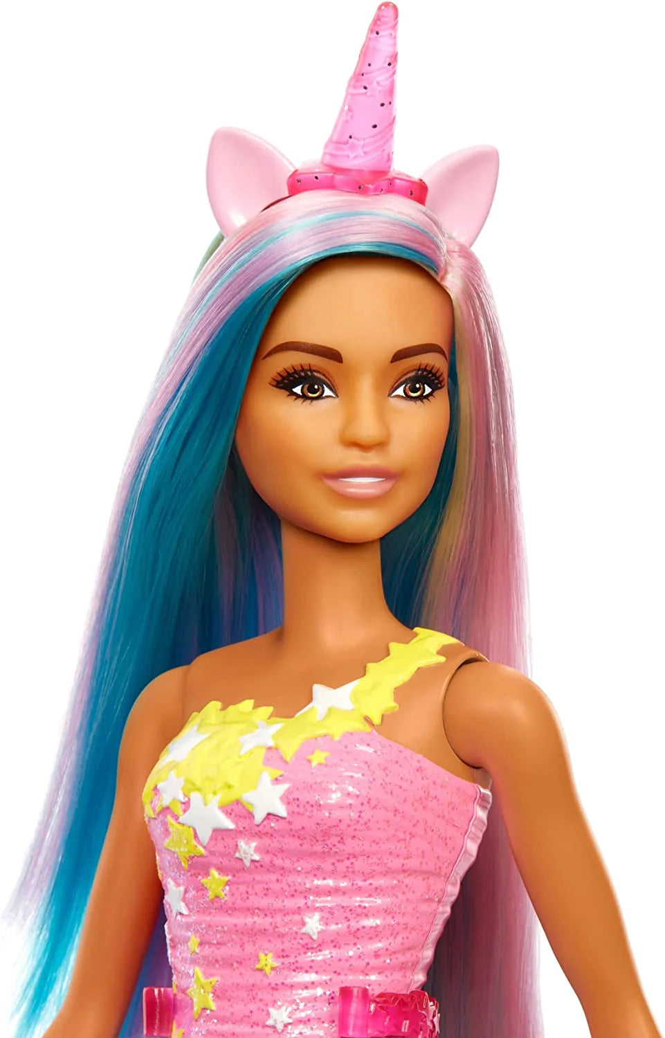 BARBIE DREAMTOPIA UNICORN HORN PINK - Toyworld Frankston