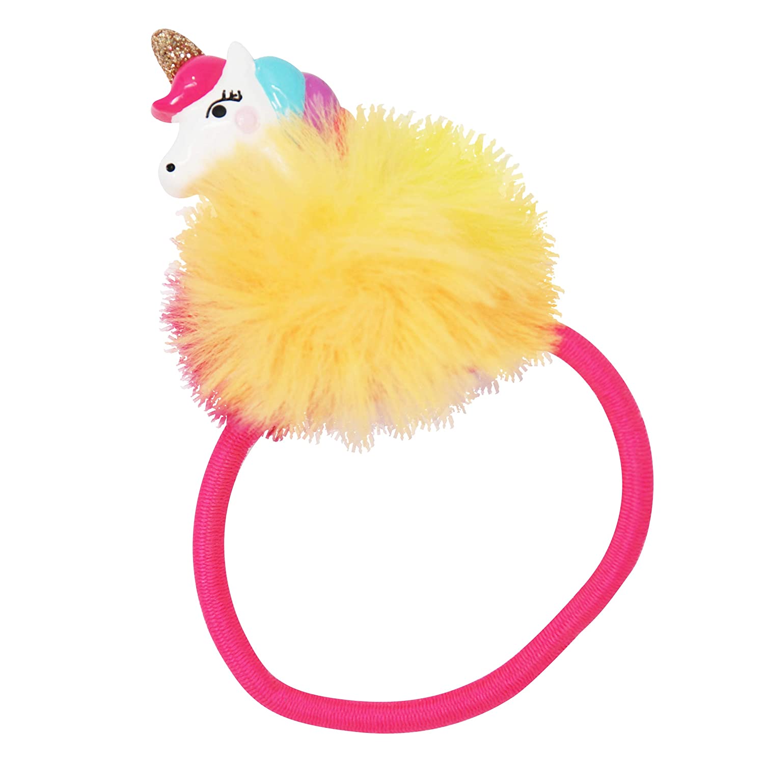 UNICORN POM POM HAIR TIE - Toyworld Frankston