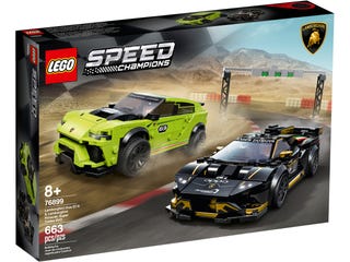 LEGO 76899 LAMBORGHINI URUS ST-X & LAMBORGHINI HURACAN SUPER TROFEO EVO | Toyworld Frankston | Toyworld Frankston