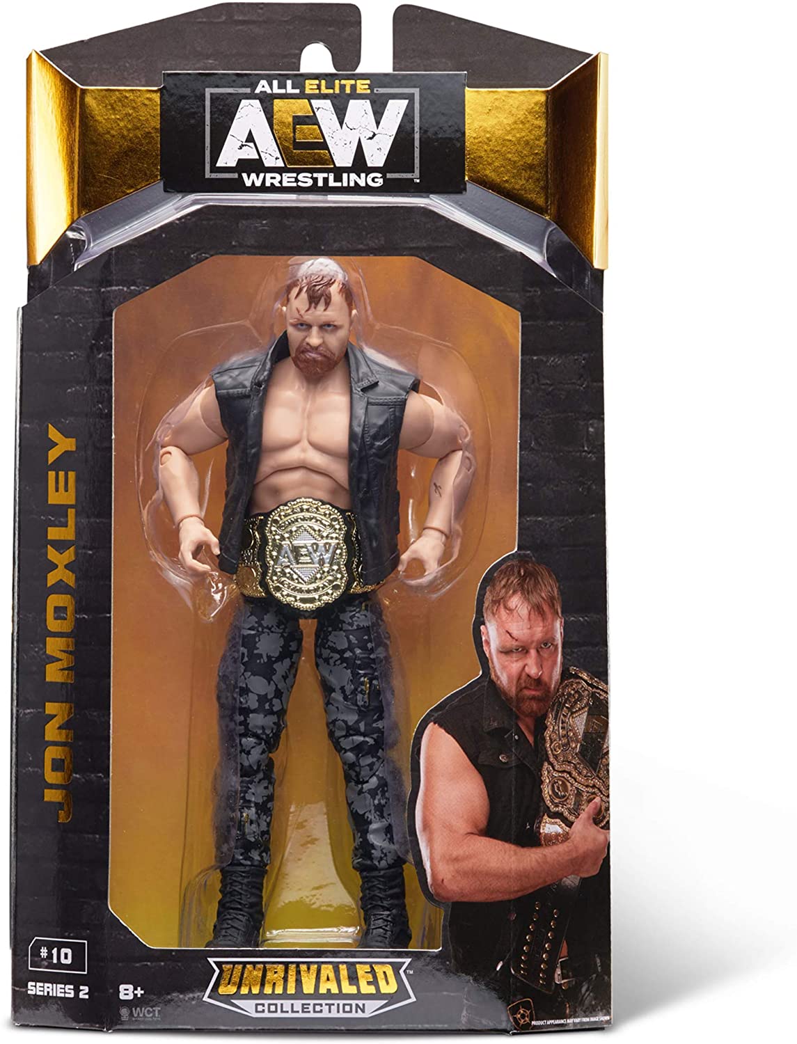 ALL ELITE WRESTLING 1 FIGURE PACK UNRIVALED  JON MOXLEY - Toyworld Frankston