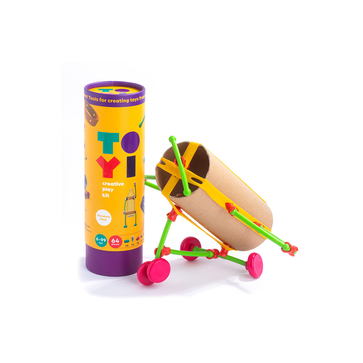 TOYI BASIC CREATIVE BUILDING KIT 32 PC - Toyworld Frankston