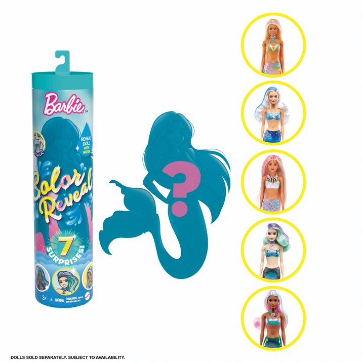 BARBIE COLOR REVEAL DOLL ASSORTMENT - Toyworld Frankston